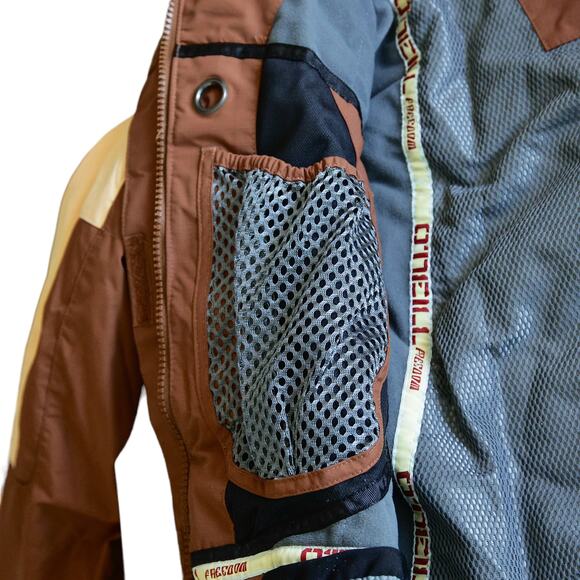 O'neill Freedom series Women's Brown puffer Ski Jacket size P/ Small - Picture 5 of 8